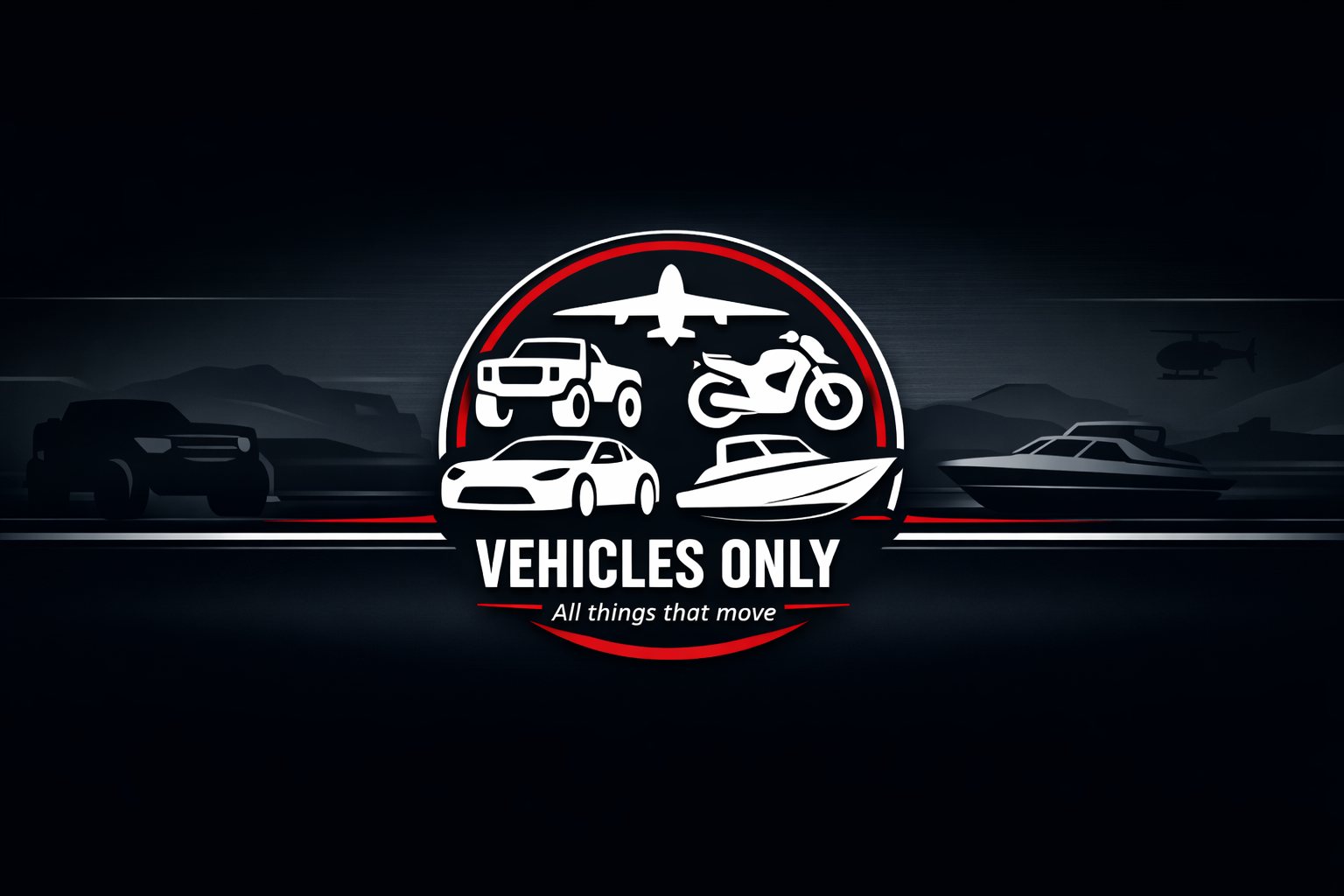 Vehicles Only banner